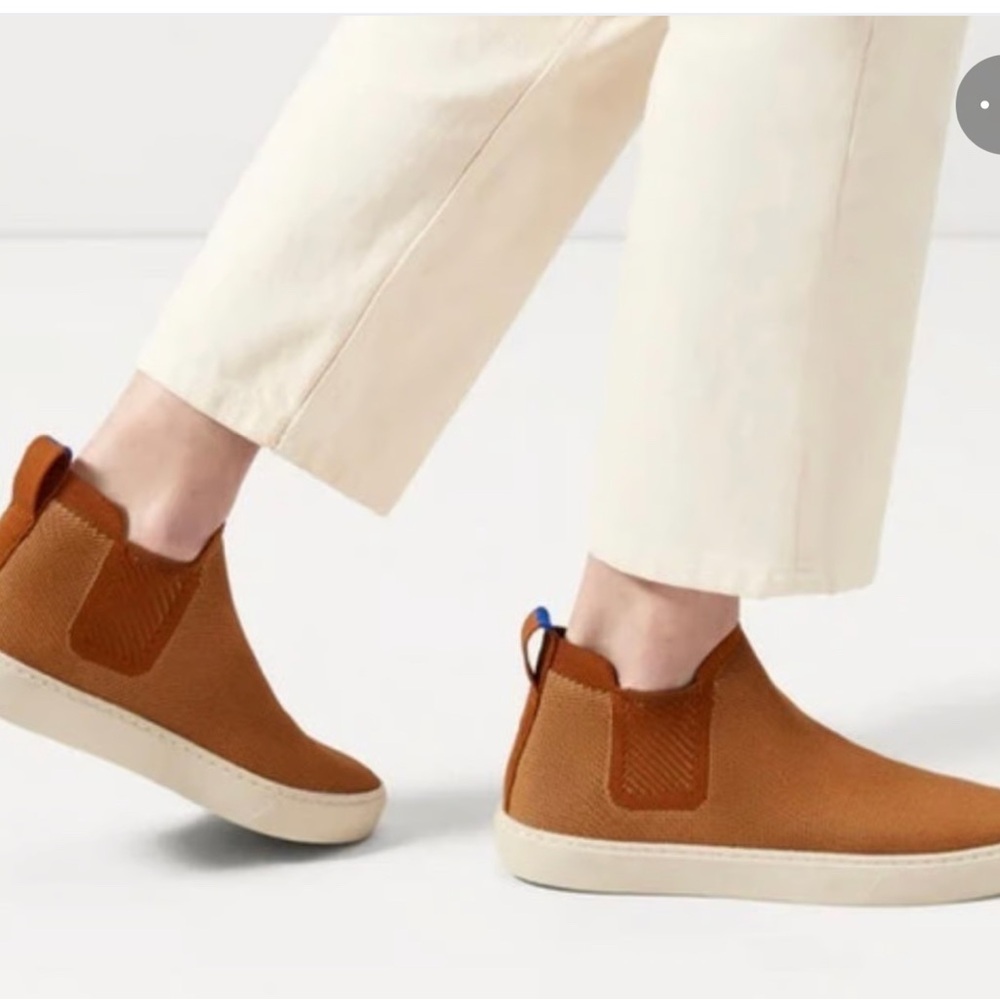 Rothy's Tan Brown Slip-On Sneakers